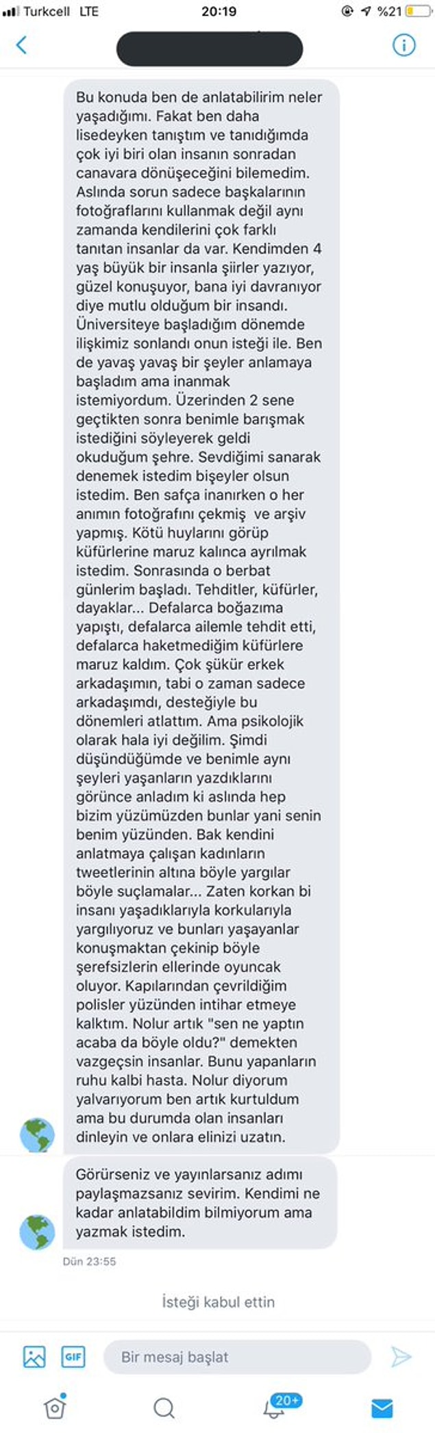 "Tehditler, küfürler, dayaklar..."