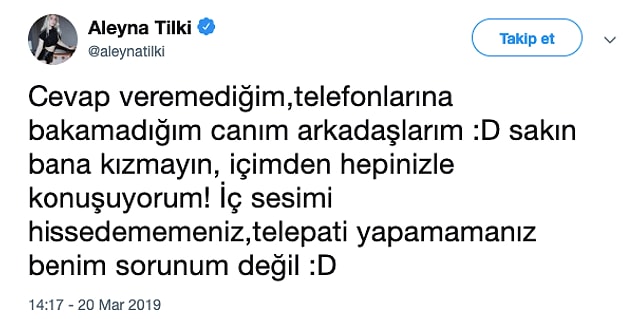 9. İç sesini de duyuverin bir zahmet!