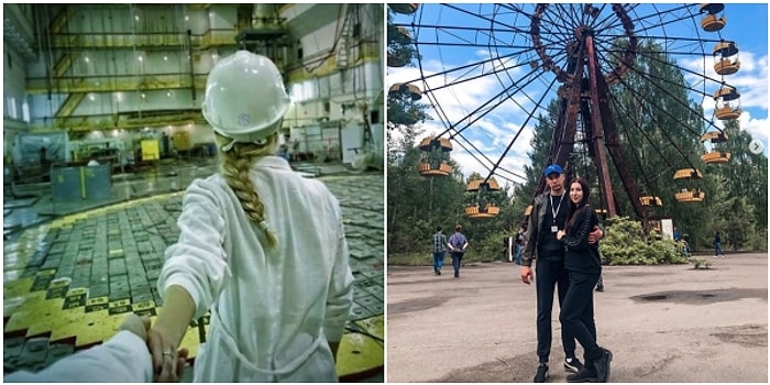 Bir Şeyin de Suyunu Çıkarmayın Be! Chernobyl Dizisiyle Popüler Olan Pripyat'a Giderek Klişe Fotoğraflar Çektiren Fenomenler