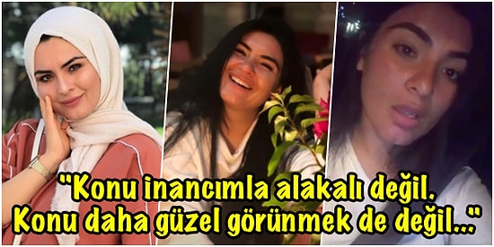 Kötü Eleştirilere Cevap Geldi! Ünlü Gelin Adayı Hanife Gürdal Neden Başını Açtığını Açıkladı