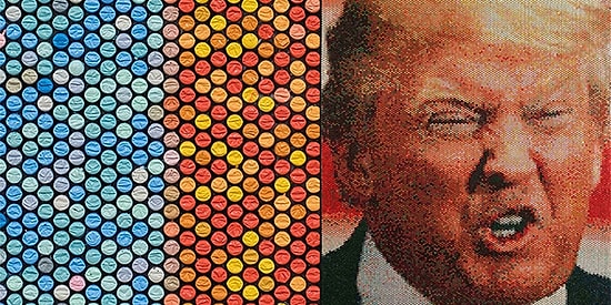 Patlatmaktan Kendimizi Alıkoyamadığımız Naylon Baloncuklardan Hayran Kalacağınız Devasa Tablolar