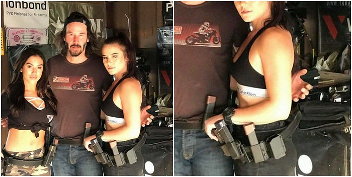 Не любит объятий: В Сети делятся фотографиями, на которых видно, что Киану Ривз не прикасается к поклонникам