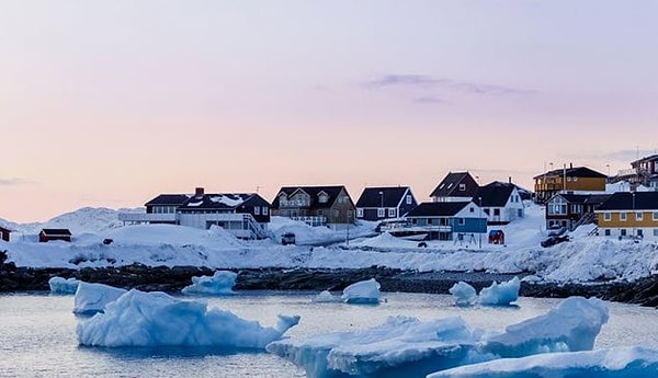 6. Гренландия находится на территории Европы