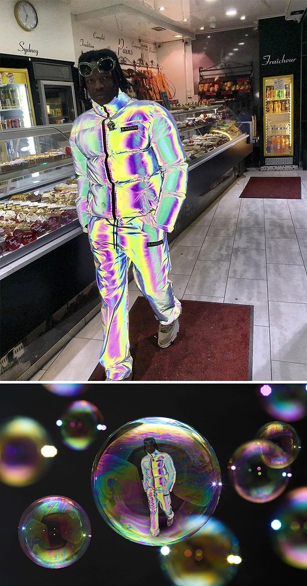 2. Парень в необычном костюме