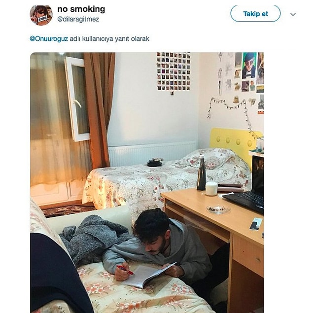 12. Ders çalışmaktan beynim yanmıştır. 😅