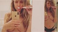 Eski Victoria's Secret Mankeni Heidi Klum Instagram'da Çıplak Videosunu Paylaştı, Ortalık Yıkıldı!