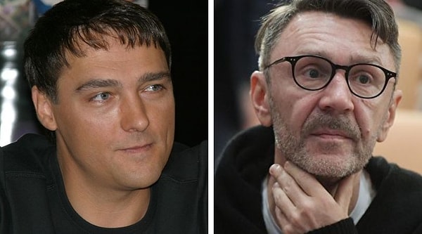 1. Юрий Шатунов и Сергей Шнуров (46 лет)