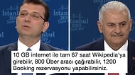 Binali Yıldırım'ın "Gençlere 10 GB İnternet Vereceğiz" Seçim Vaadi Goygoycuların Elinden Kurtulamadı
