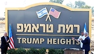 Temeli Atıldı: İsrail, Golan Tepeleri'ndeki Yeni Yahudi Yerleşim Birimine 'Trump Tepeleri' Adını Verdi
