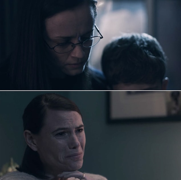 4. The Handmaid's Tale'da, Kanada'ya kaçtıktan sonra Emily, sonunda eşi Sylvia ve oğluyla bir araya geldi. Çok duygusal bir sahneydi. 😔