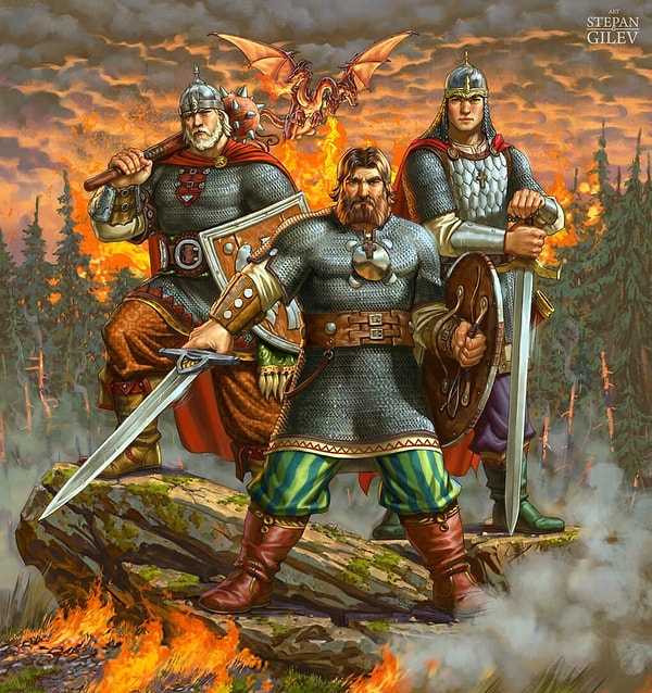 6. Три богатыря