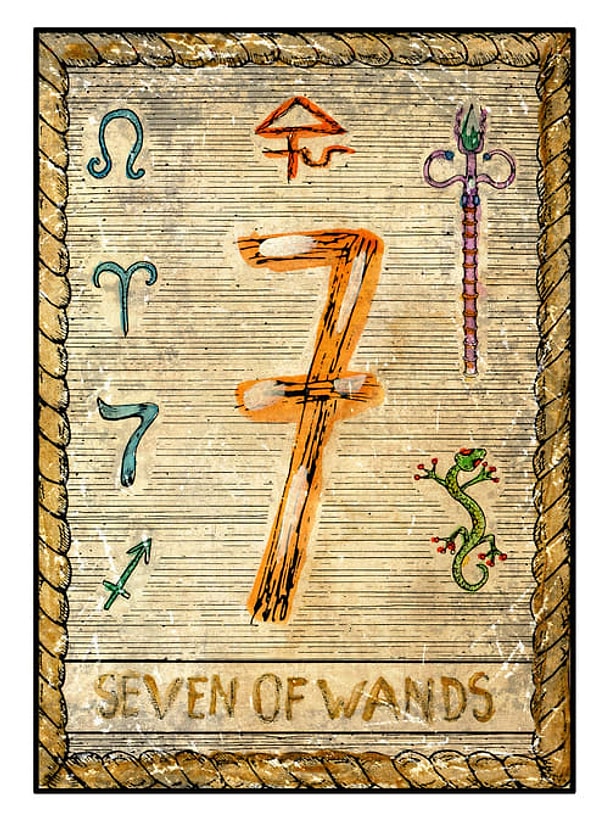 Семерка жезлов