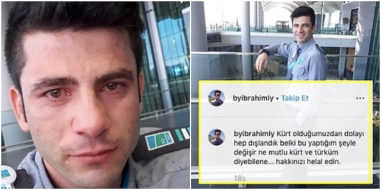 Kürt Olduğu İçin Sevdiği Kadın Tarafından Reddedildikten Sonra Gözyaşları İçinde Bir Fotoğraf Paylaşan ve İntihar Eden Güvenlik Görevlisi