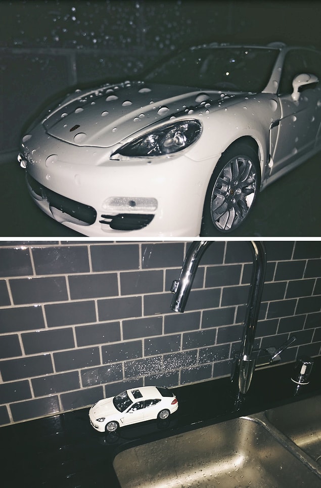 17. "Canım şimdi arabamı yıkatıyorum, Porsche olan arabamı, ben seni sonra ararım."