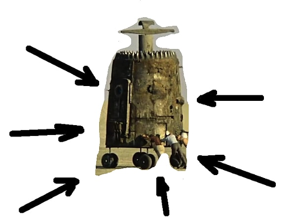 4. Этот причудливый аппарат вы могли увидеть только в фильме...