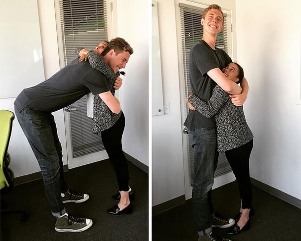 2. И с объятиями