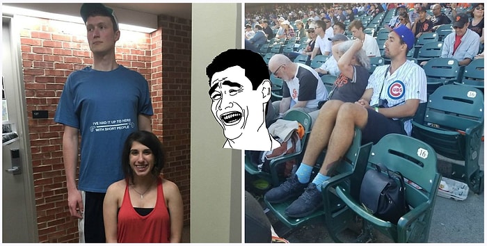 Смешно, если не было бы грустно: Высокие парни делятся тяготами своей жизни, и их можно понять