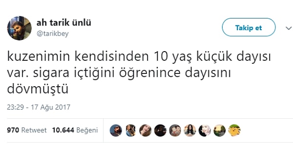 2. Sizden küçük dayınız, teyzeniz, amcanız, halanız olması ve böyle durumlar yaşanması olasıdır.