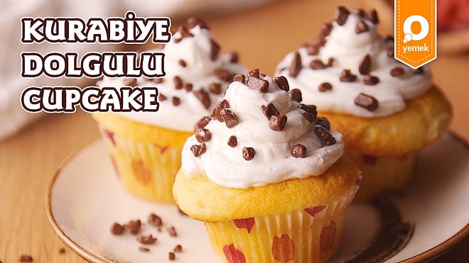 Özel Gün Sofralarının Favorisi Olacak Bir Tatlı! Kurabiye Dolgulu Cupcake Nasıl Yapılır?