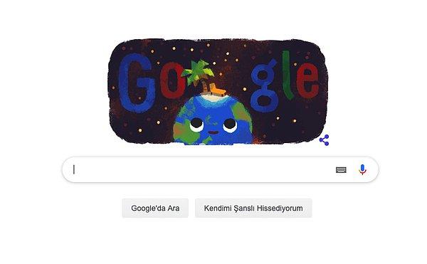 Google da "Yaz Gün Dönümü" için özel bir doodle hazırladı.