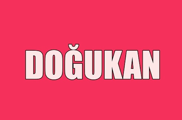 Sana gizliden gizliye aşık olan kişinin adı Doğukan!