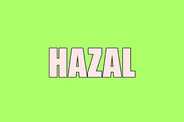 Sana gizliden gizliye aşık olan kişinin adı Hazal!