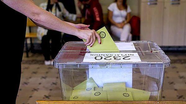 CHP, Saadet Partisi, AKP ve Vatan Partisi olmak üzere 4 parti ve 17 bağımsız adayın yarıştığı seçimlerin oy pusulası için bir önceki seçimlerdeki sıralama kullanıldı.