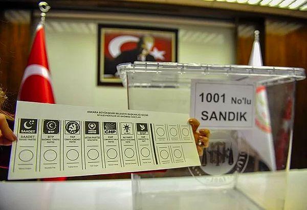 Tekrarlanan seçimlerde, 31 Mart'takinden farklı olarak seçmene tek oy pusulası sunuldu.