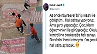 Evlerindeki Halılarla Futbol Sahası Yapan Çocukların Hayalini Haluk Levent Gerçekleştirdi!