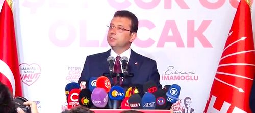 Ekrem İmamoğlu: 'Egemenlik Kayıtsız Kuralsız Yalnızca Milletindir'