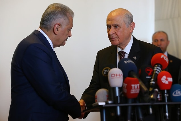 "MHP Binali Yıldırım’a azim ve kararlılıkla destek vermiştir"