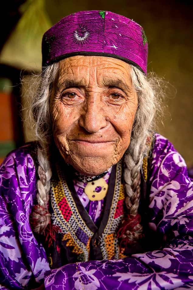 Khik halkından bir kadın; Vahan Vadisi, Bedahşan/Afganistan