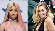 Yıldızları Bir Türlü Barışmayan Miley Cyrus ve Nicki Minaj'ın Kavgası 'Cattitude' Şarkısı Yüzünden Tekrar Alevlendi!