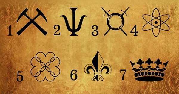 Внимательно посмотрите на все 7 символов и выберете тот, с которым почувствуйте связь. Анализировать их не нужно.