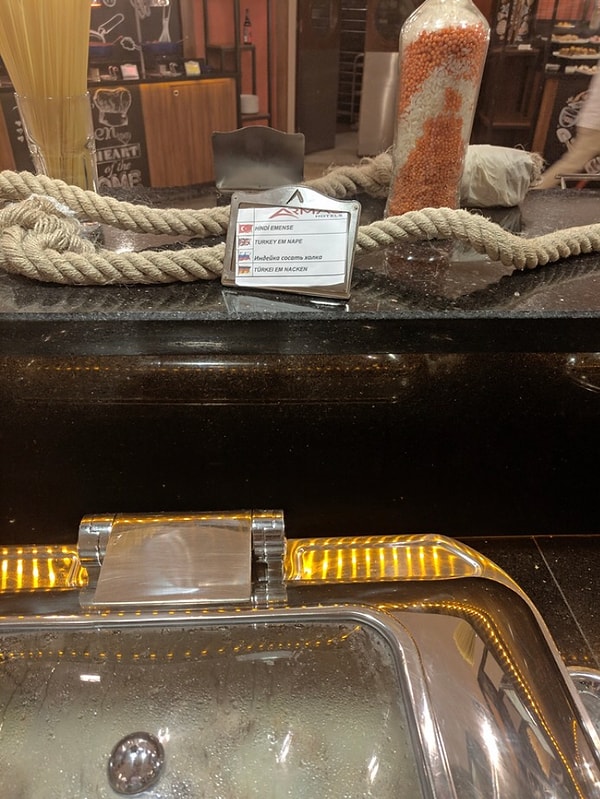 9. Не менее роскошные турецкие ужины в отеле 5 звезд: