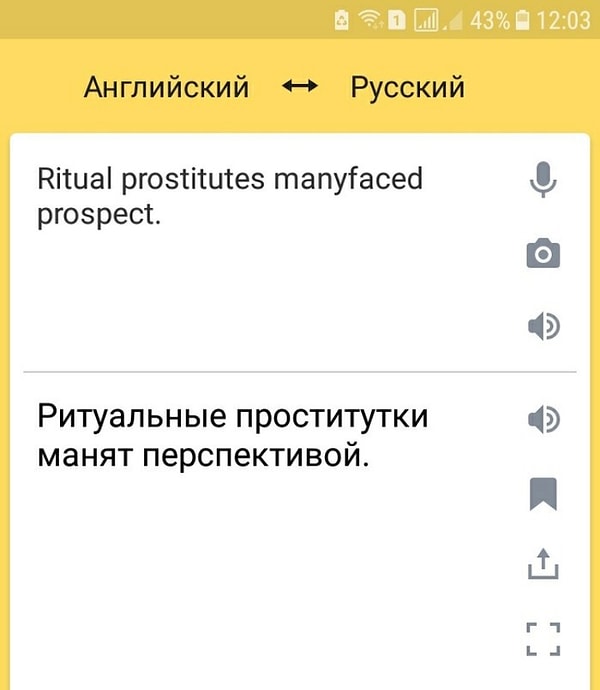 34. Хотел перевести фразу "Я планирую прогуляться по Невскому проспекту", но забыл переключить язык в переводчике