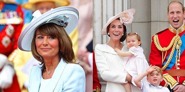 Kate Middleton'ın bugünlere gelmesinin en büyük sebebi annesi Carole Middleton olarak gösteriliyor desek?