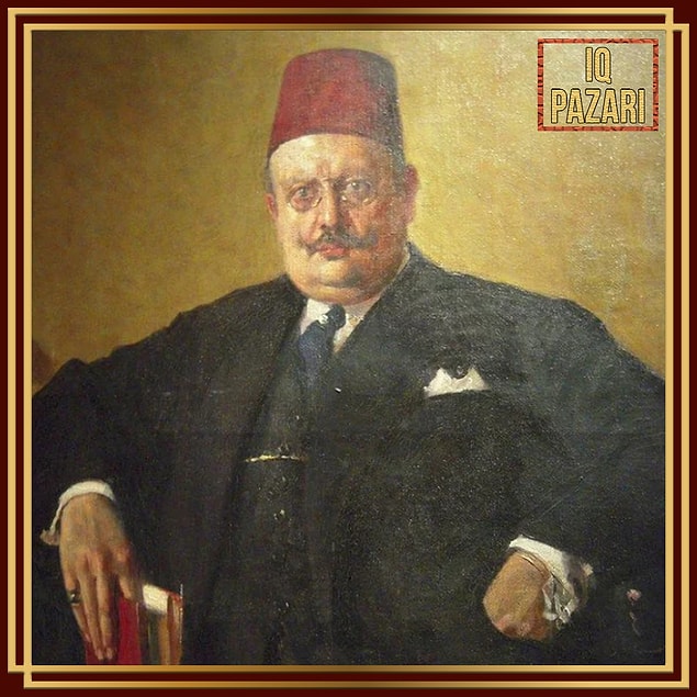 4. 1886'da doğup 1970'da aramızdan ayrılan Feyhaman Duran'ın Celaleddin Arif Bey tablosu...