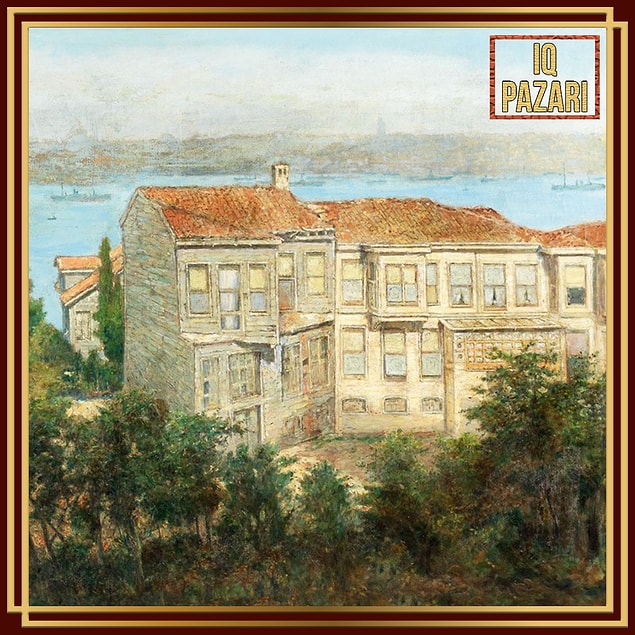 15. Hüseyin Zekai Paşa, Üsküdar'dan tablosuna dikkatli bakıldığında da anlaşılacağı üzere Batılı bir anlayışı benimsedi.