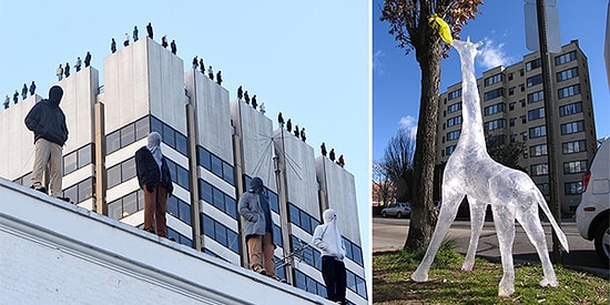 Böylesini Hiç Görmediniz! Sıra Dışı Heykelleriyle Çarpıcı Manzaralar Yaratan Sanatçıdan Muazzam Kareler