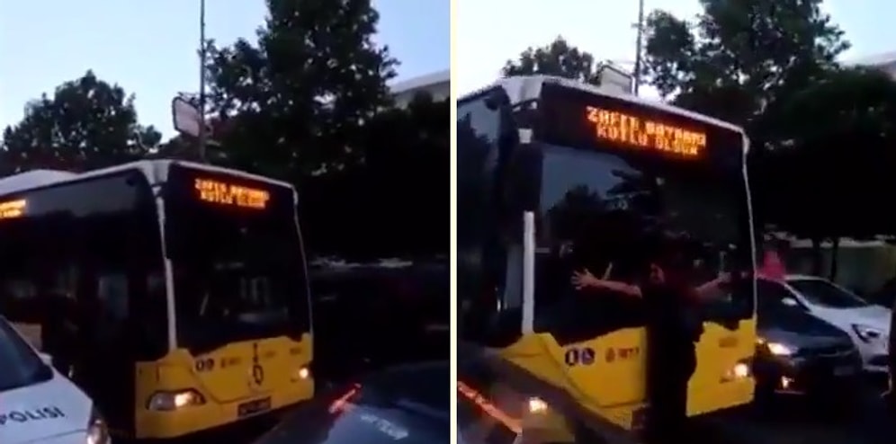 İETT Otobüsünde 'Zafer Bayramınız Kutlu Olsun' Yazısıyla Beraber 'Her Şey Çok Güzel Olacak' Parçası Çalındı!