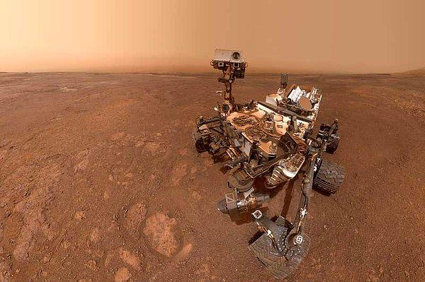 3. NASA’nın Curiosity adlı uzay aracı, Mars'ın yüzeyinde büyük bir keşfe imza atmış ve Mars’ta bir önceki haftaya göre tespit edilmiş miktardan 30 kat daha fazla seviyede metan gazı bulunmuştu.
