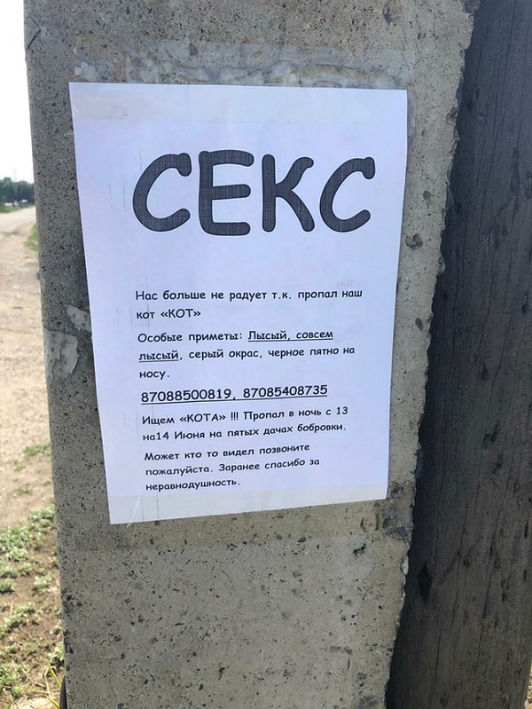 3. Ну как тут пройти мимо такого объявления?!