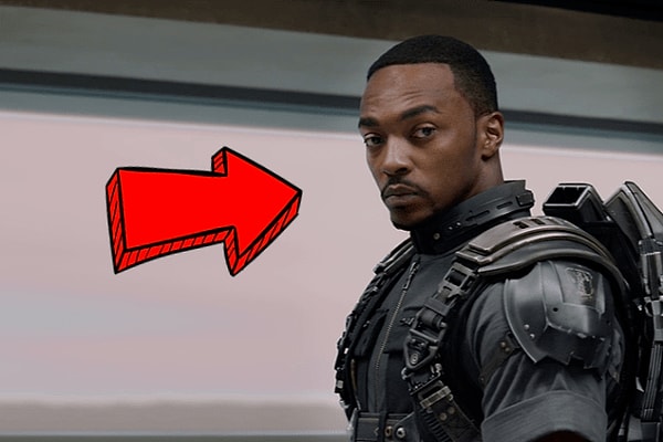 1. Давайте начнем относительно легкого вопроса. Как зовут этого героя, также известного как "Сокол"?