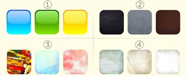 1. Какая из этих палеток приглянулась вам больше всего?