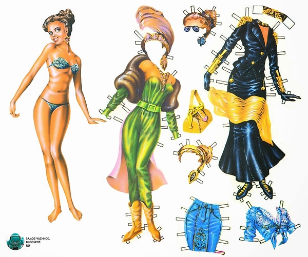 12. Бумажные куклы