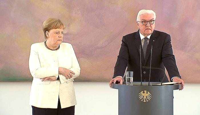 Susuz Kaldım Demişti: Almanya Başbakanı Angela Merkel Yine Titrerken Görüntülendi