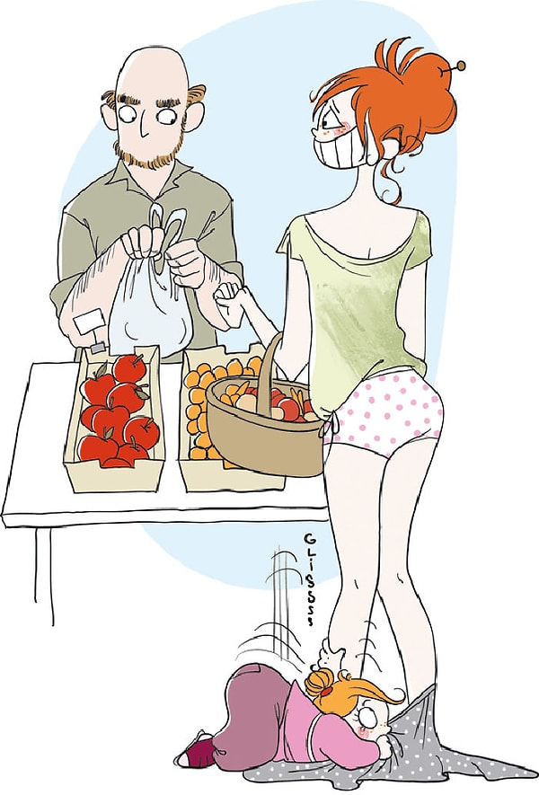 6. Сколько раз приходится краснеть из-за детишек, даже не сосчитать 😂