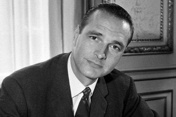 17. Жак Ширак в молодости