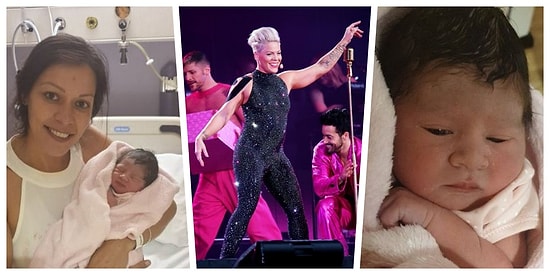 Bu Nasıl Sevgi! Hayranı Olduğu Pink'in Konserinde Doğum Yapan Kadın, Kızına "Dolly Pink" İsmini Verdi